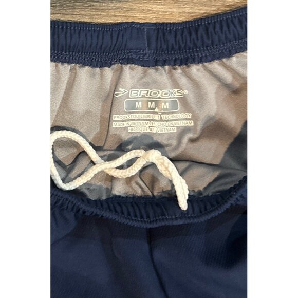 Brooks Running Shorts Womens Medium 4” Inseam Elastic Waist 7T4HEXK - Picture 4 of 4